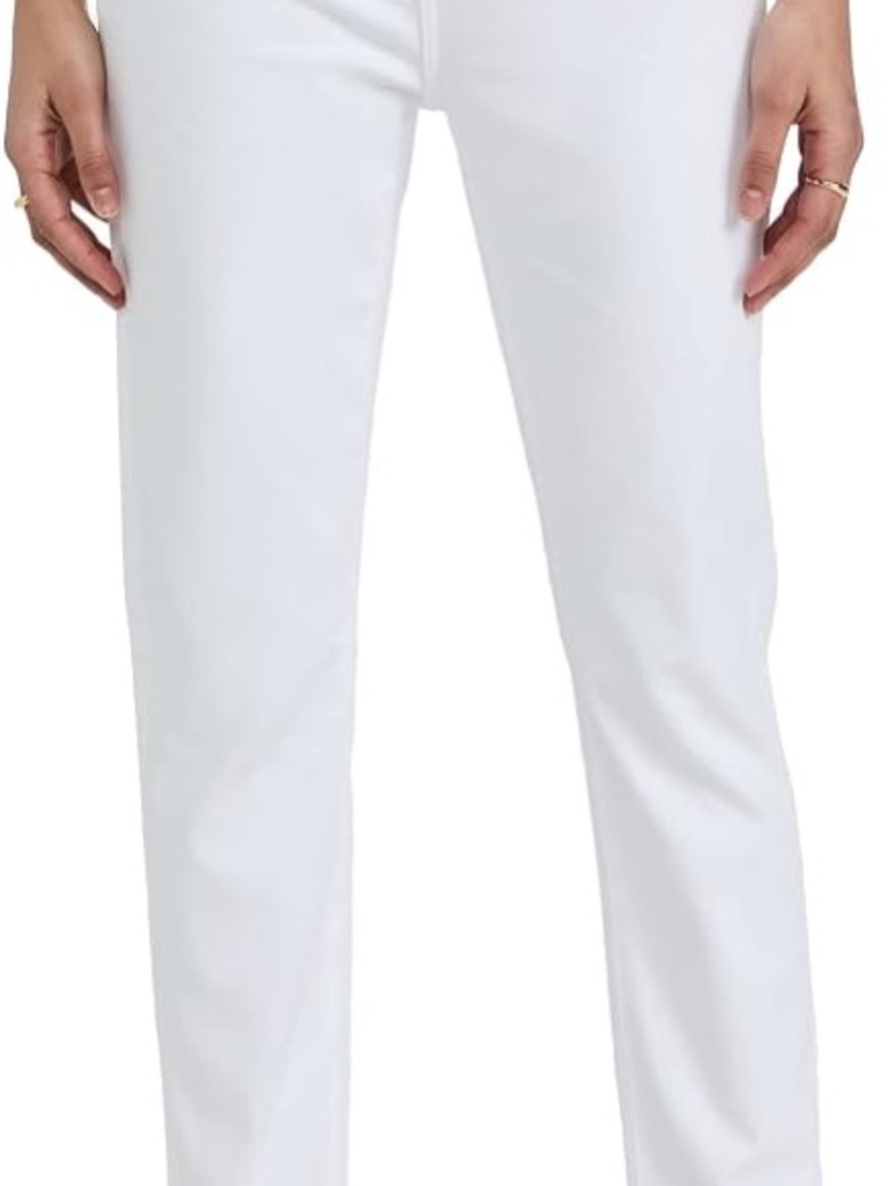 Ag Adriano Goldschmied White Ankle Jeans
